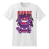 Pokémon Gengar T-shirt Pokemon Ghosts Monster Gengar Purple T Shirt For Gengar Fan Pokemon Cartoon Comfort Gildan T Shirt